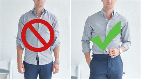 how to wear a shirt